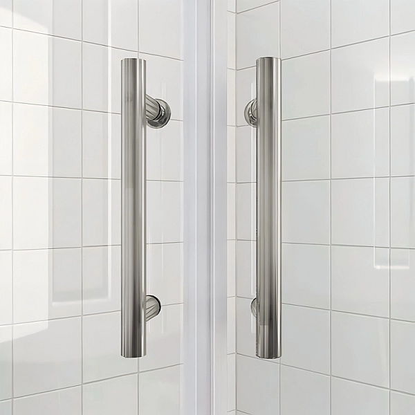 Душова кабіна без піддону Koer SR SC04-90x90x195-TR-02 прозоре скло Easy Clean 5мм SS Color (KR5682) - Фото - 3