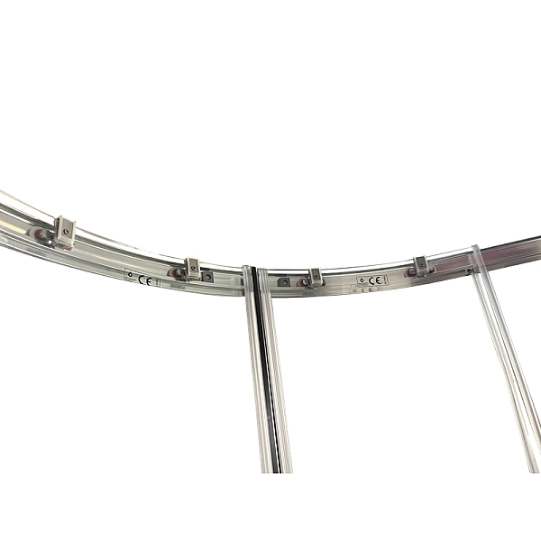 Душова кабіна без піддону Koer SR SC04-90x90x195-TR-02 прозоре скло Easy Clean 5мм SS Color (KR5682) - Фото - 5