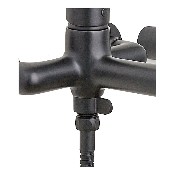 Змішувач для ванни Haiba Markus 009 Euro Black (HB3975) - Фото - 3