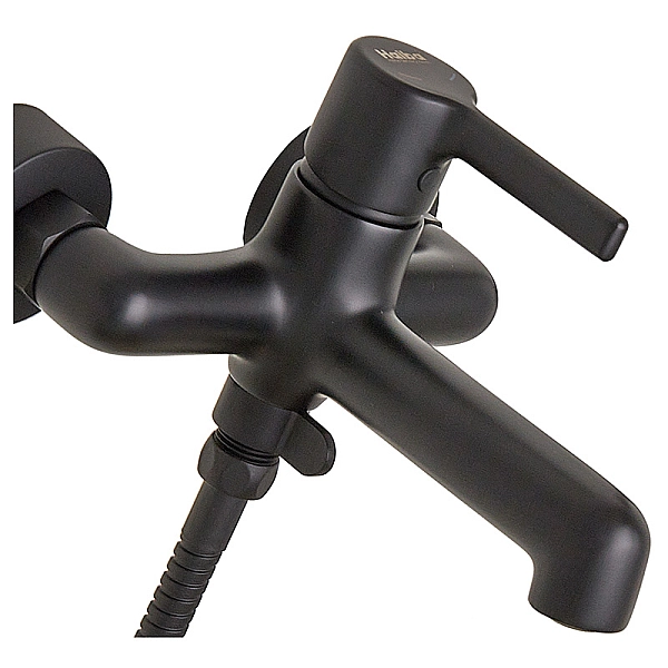 Змішувач для ванни Haiba Markus 009 Euro Black (HB3975) - Фото - 2