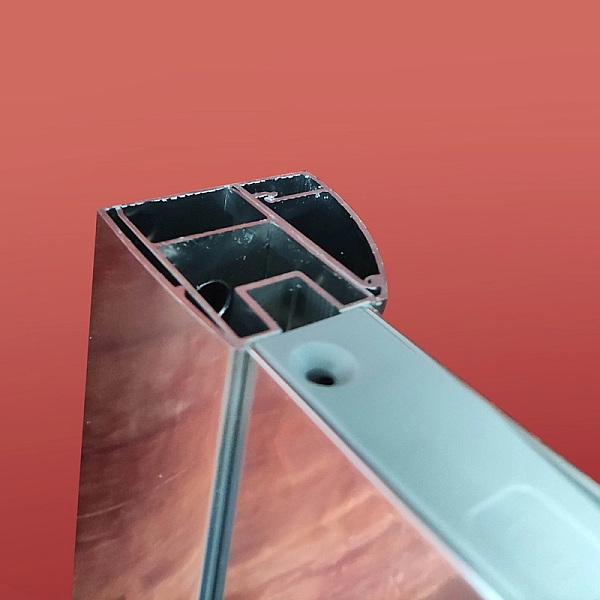 Двері в нішу Koer SR SD05-140x200-TR-01 прозоре скло Easy Clean 6мм, хром (KR5406) - Фото - 35