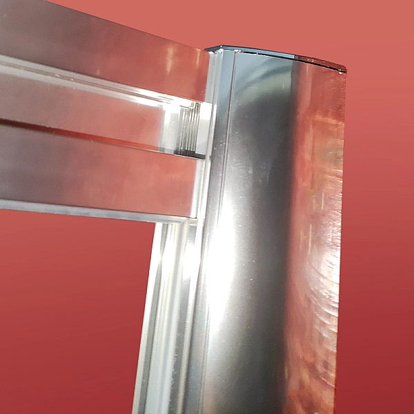 Двері в нішу Koer SR SD05-140x200-TR-01 прозоре скло Easy Clean 6мм, хром (KR5406) - Фото - 28