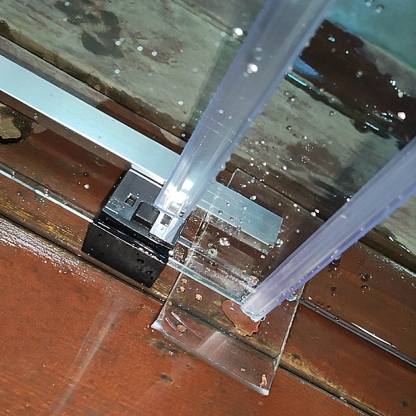 Двері в нішу Koer SR SD05-140x200-TR-01 прозоре скло Easy Clean 6мм, хром (KR5406) - Фото - 19