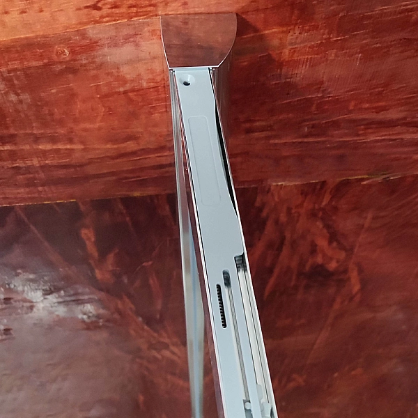 Двері в нішу Koer SR SD05-140x200-TR-01 прозоре скло Easy Clean 6мм, хром (KR5406) - Фото - 15