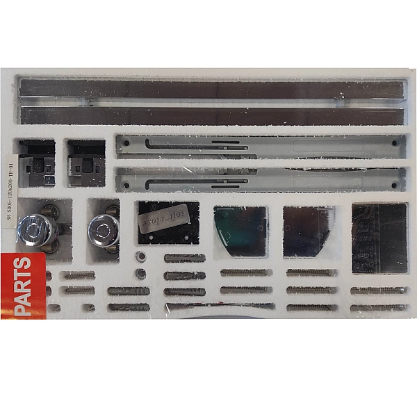 Двері в нішу Koer SR SD05-140x200-TR-01 прозоре скло Easy Clean 6мм, хром (KR5406) - Фото - 20