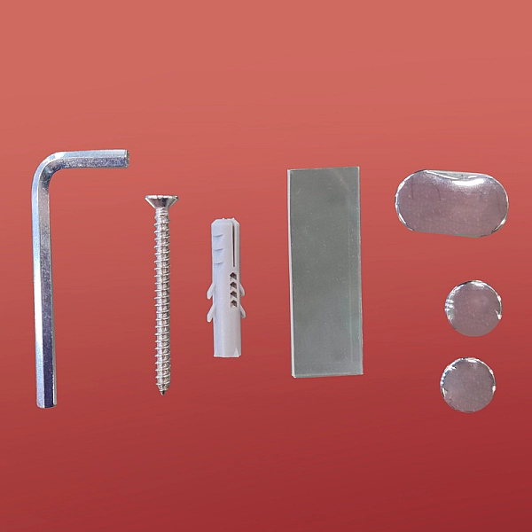 Бічна стінка до кабіни Koer SR SW04-80x200-TR-01 прозоре скло Easy Clean 10мм, хром (KR5389) - Фото - 12