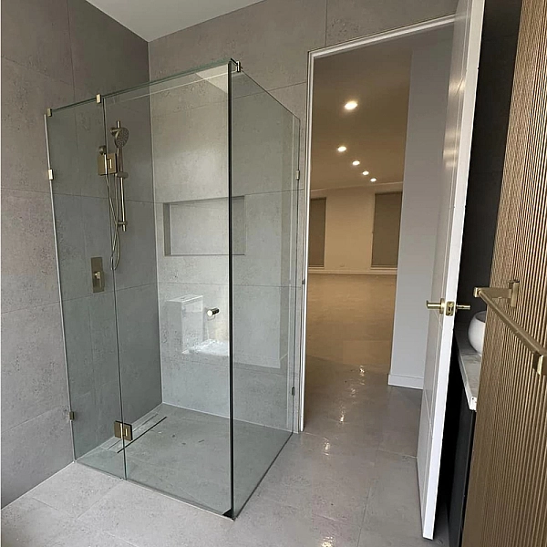 Бічна стінка до кабіни Koer SR SW04-80x200-TR-01 прозоре скло Easy Clean 10мм, хром (KR5389) - Фото - 9