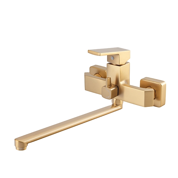Змішувач для ванни Haiba GAUDI 006 EURO BRUSHED GOLD (HB9598) - Фото - 3