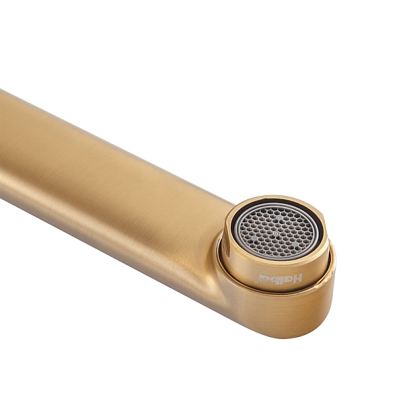 Змішувач для ванни Haiba GAUDI 006 EURO BRUSHED GOLD (HB9598) - Фото - 2