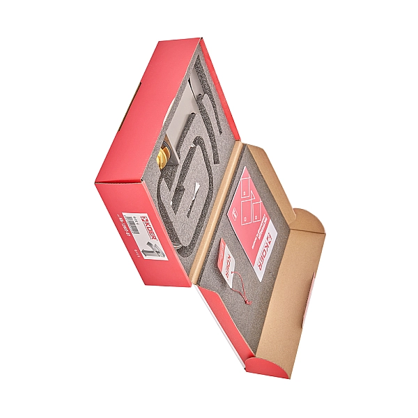 Змішувач для умивальника Koer KB-12007-07 (Колір графіт) (KR5152) - Фото - 3