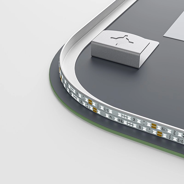 Дзеркало Mixxus Premium DIVERSE MR15-80x60-Reverse з Led Touch, Anti-fog, димером (3-6,5kK) (MP6638) - Фото - 11