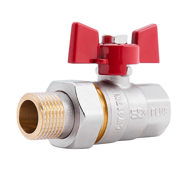 Кран кульовий "Американка" Thermo Alliance Standart 1/2" ВЗ прямий SD220NW15PN40