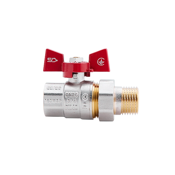 Кран шаровой "Американка" Thermo Alliance Standart 3/4" ВН прямой SD220NW20PN40 - Фото - 3