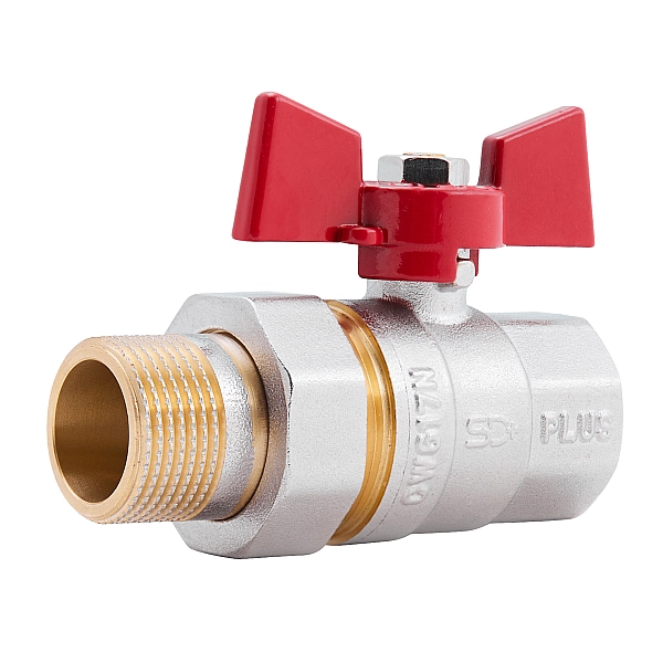 Кран кульовий "Американка" Thermo Alliance Standart 3/4" ВЗ прямий SD220NW20PN40