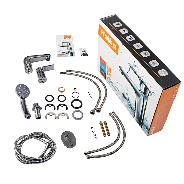 Змішувач для ванни Haiba Alex 022 (3-HOLE) (HB3945) - Фото - 6