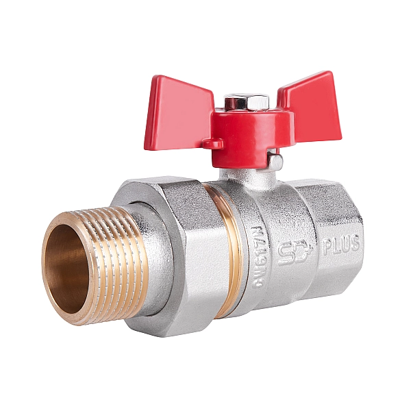 Кран кульовий "Американка" Thermo Alliance Standart 1" ВЗ прямий SD220NW25PN40