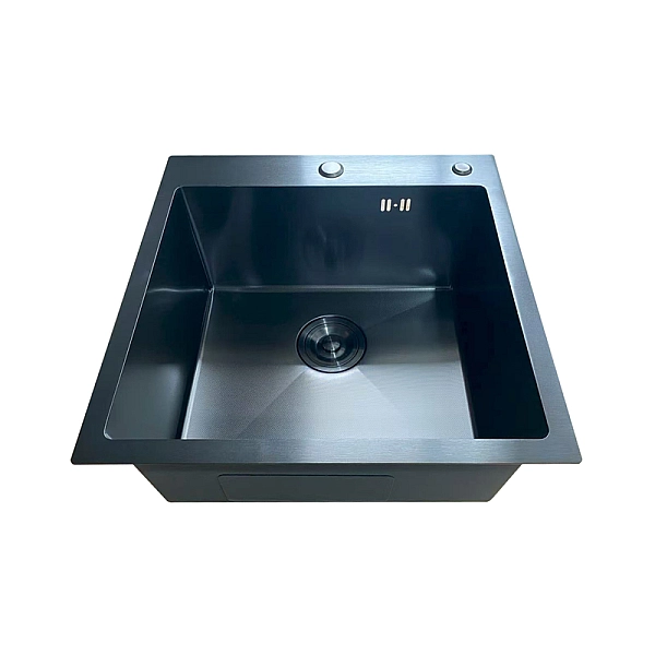 Мийка Mixxus MH5050 Micro Decor Black (3.0/0.8) з нерж. сталі (колір чорний) (MI8215) - Фото - 2