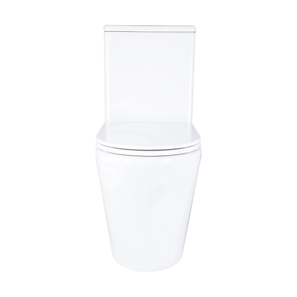 Унітаз-компакт Mixxus BEVEL-0405-R 605х370х800mm, система змиву RIMLESS (MI6728) - Фото - 3