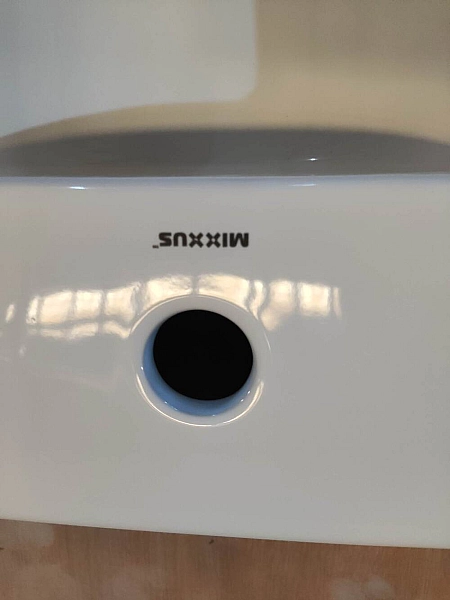 Раковина накладна Mixxus Premium QUADRO-0207 480х260х125mm з отвором під змішувач (MP6503) - Фото - 4