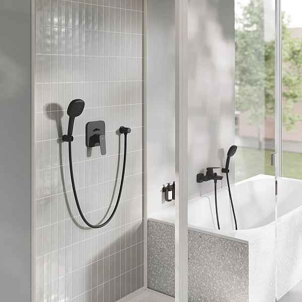 Одноважільний змішувач для ванни Grohe Cubeo (1018142430) - Фото - 2