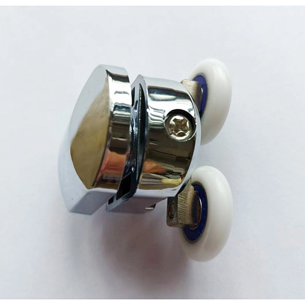 Ролики для душових кабін подвійні колеса MIXXUS PREMIUM ROLLERS SCP05-1 CHROME верхні (25mm для DIVERSE SC03) (MI8167) - Фото - 2