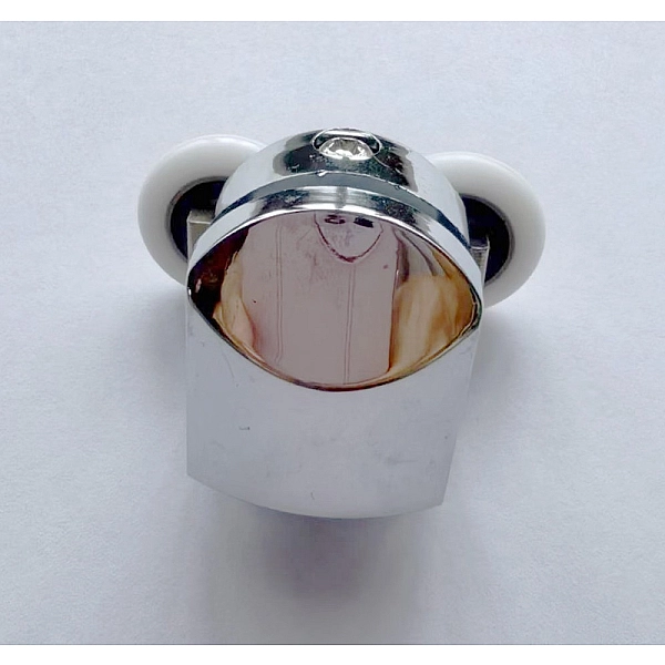 Ролики для душових кабін подвійні колеса MIXXUS PREMIUM ROLLERS SCP05-1 CHROME верхні (25mm для DIVERSE SC03) (MI8167) - Фото - 4