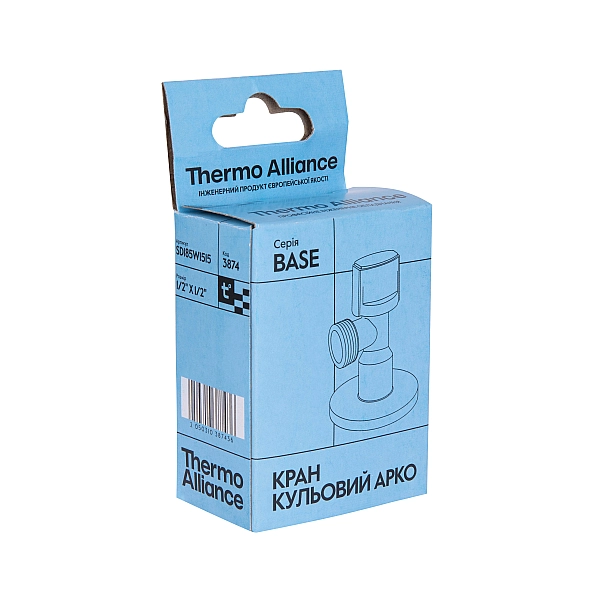 Кран приборный Thermo Alliance Base 1/2" НР SD185W1515 - Фото - 7