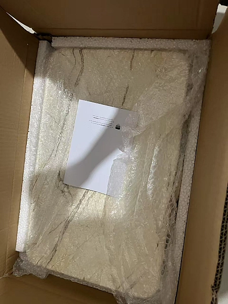 Раковина накладна Mixxus Premium QUADRO-0208 MARBLE 480х315х140mm з переливом (MP6518) - Фото - 5