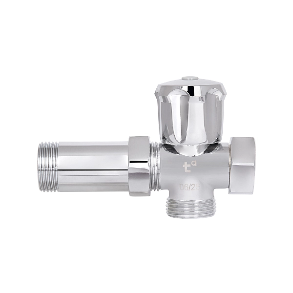 Кран шаровой Thermo Alliance Standart приборный с удлинителем 3/4"ННВ SD183W20 - Фото - 4