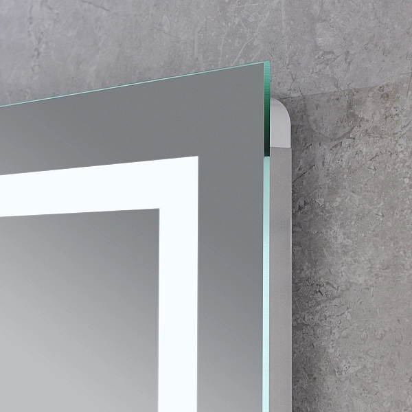 Дзеркало Mixxus HARD MR07-80x50 з Led Touch, Anti-fog, димером, регулятором яскравості (MI6658) - Фото - 11