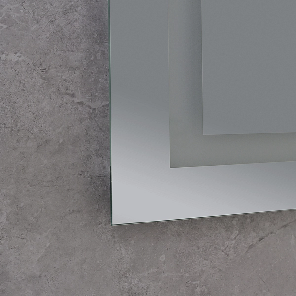 Дзеркало Mixxus HARD MR07-80x50 з Led Touch, Anti-fog, димером, регулятором яскравості (MI6658) - Фото - 7