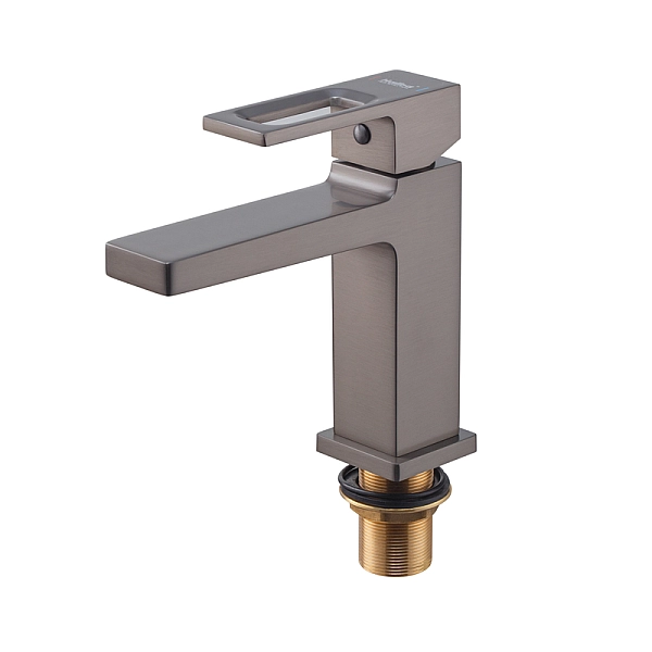 Змішувач для умивальника Haiba Kant 001 Graphite (Колір графіт) (HB9664) - Фото - 3