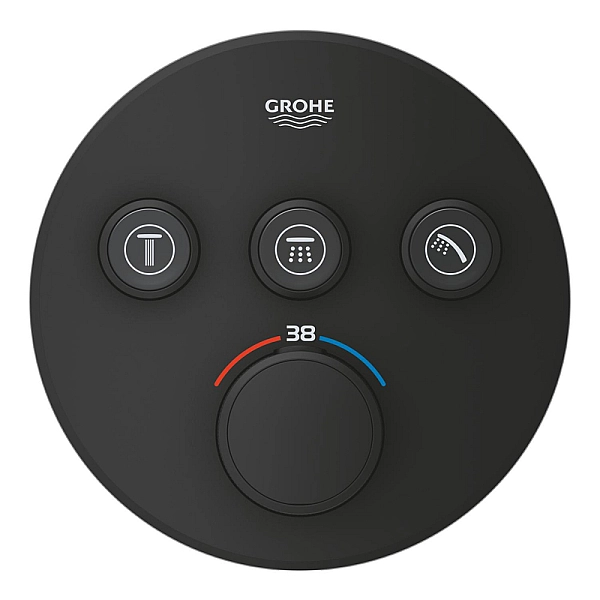 Термостат прихованого монтажу на 3 виходи Grohe Grohtherm SmartControl (29508KF0) - Фото - 3