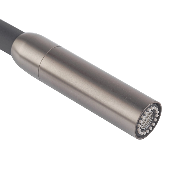 Кухонний змішувач з силіконовим виливом KOER KI-70005-07 (нерж. сталь) (KR3389) - Фото - 7