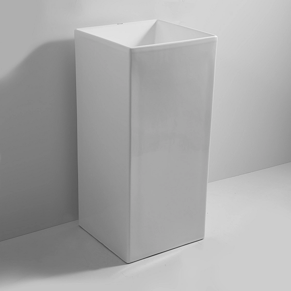 Раковина моноблок MIXXUS PREMIUM QUADRO-1101 410х410х850mm (MP6574) - Фото - 2