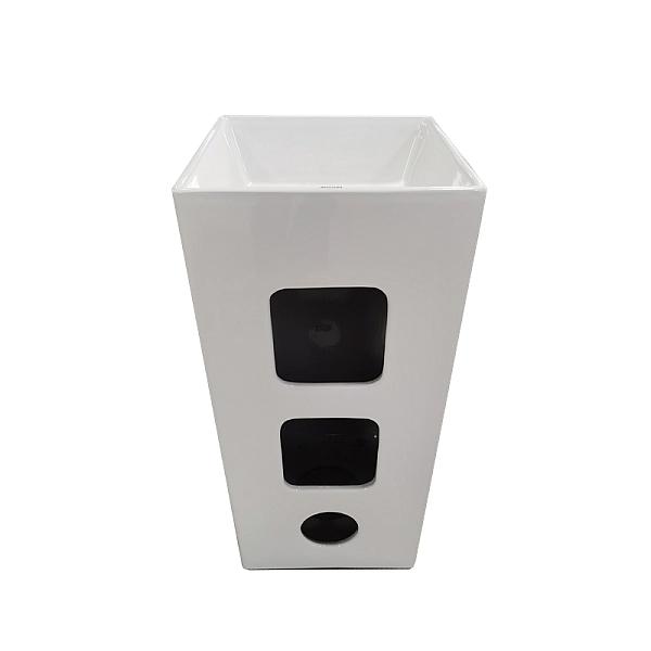 Раковина моноблок MIXXUS PREMIUM QUADRO-1101 410х410х850mm (MP6574) - Фото - 4