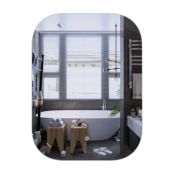 Дзеркало Mixxus Premium DIVERSE MR15-90x70-Reverse з Led Touch, Anti-fog, димером (3-6,5kK) (MP6639)