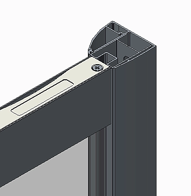 Бічна стінка до кабіни Koer SR SW05-90x200-TR-01 прозоре скло Easy Clean 6мм, хром (KR5407) - Фото - 9