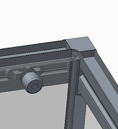 Бічна стінка до кабіни Koer SR SW05-90x200-TR-01 прозоре скло Easy Clean 6мм, хром (KR5407) - Фото - 6