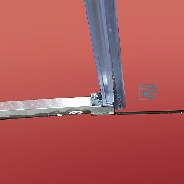 Бічна стінка до кабіни Koer SR SW05-90x200-TR-01 прозоре скло Easy Clean 6мм, хром (KR5407) - Фото - 21