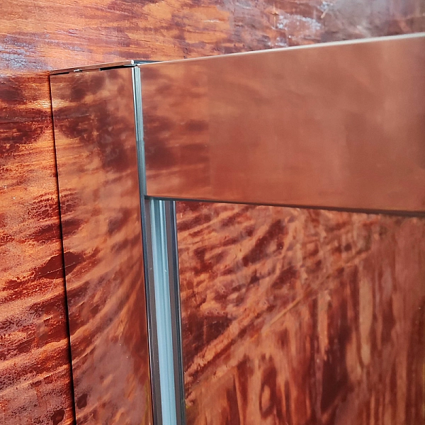 Бічна стінка до кабіни Koer SR SW05-90x200-TR-01 прозоре скло Easy Clean 6мм, хром (KR5407) - Фото - 8