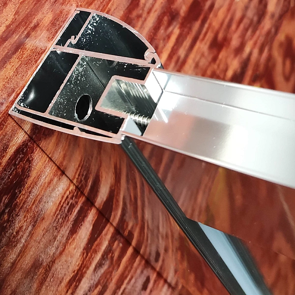 Бічна стінка до кабіни Koer SR SW05-90x200-TR-01 прозоре скло Easy Clean 6мм, хром (KR5407) - Фото - 19