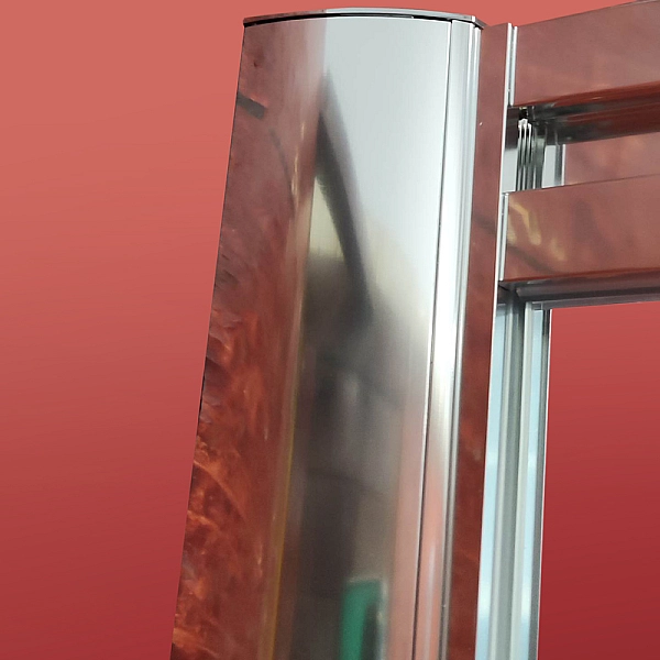 Бічна стінка до кабіни Koer SR SW05-90x200-TR-01 прозоре скло Easy Clean 6мм, хром (KR5407) - Фото - 28