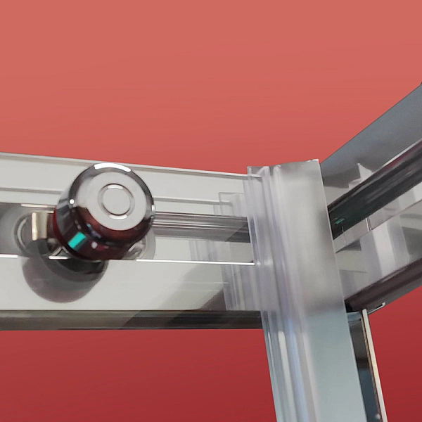 Бічна стінка до кабіни Koer SR SW05-90x200-TR-01 прозоре скло Easy Clean 6мм, хром (KR5407) - Фото - 13