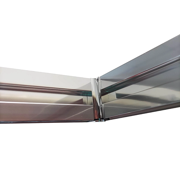 Бічна стінка до кабіни Koer SR SW05-90x200-TR-01 прозоре скло Easy Clean 6мм, хром (KR5407) - Фото - 24