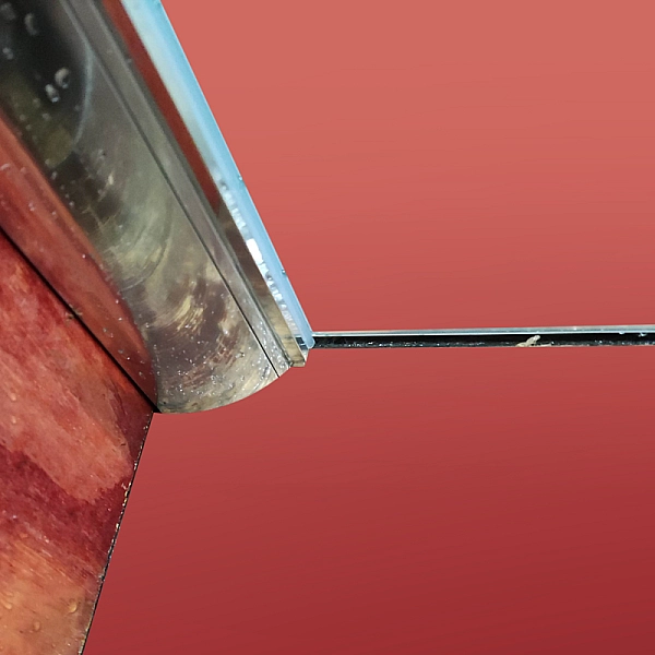 Бічна стінка до кабіни Koer SR SW05-90x200-TR-01 прозоре скло Easy Clean 6мм, хром (KR5407) - Фото - 4