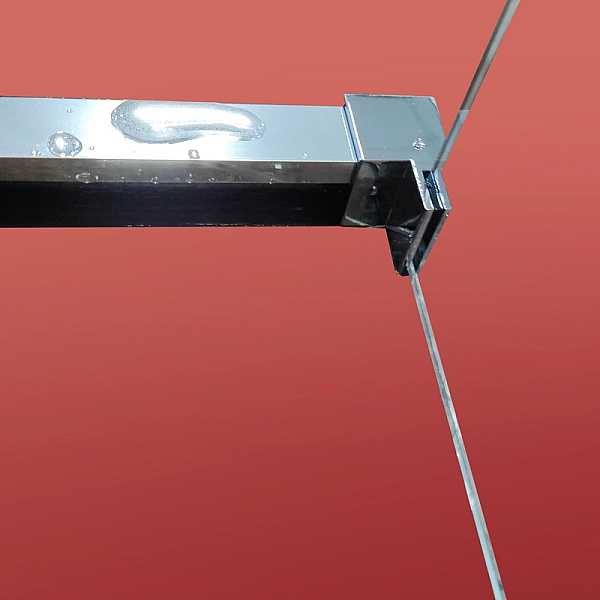 Бічна стінка до кабіни Koer SR SW05-90x200-TR-01 прозоре скло Easy Clean 6мм, хром (KR5407) - Фото - 34