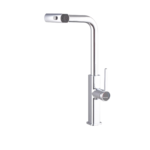 Змішувач для кухні з висувним виливом Mixxus Premium HAMMER 014 (MI6953) - Фото - 6