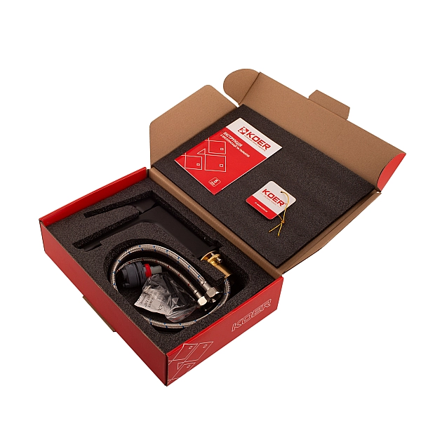 Змішувач для умивальника Koer KB-10031-05 (KR5431) - Фото - 3