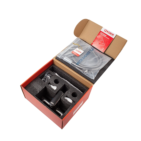 Змішувач для ванни з коротким виливом Koer KB-40028-07 (KR5308) - Фото - 7